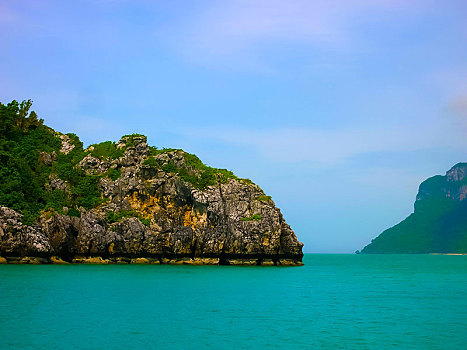 热带,风景,岛屿,安达曼海,泰国