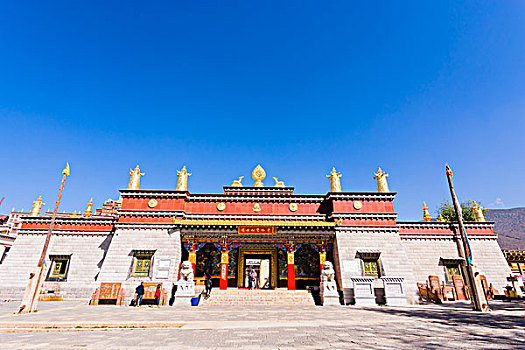 云南香格里拉松赞林寺