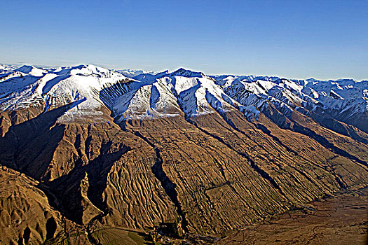 新西兰,南岛,飞跃,南阿尔卑斯山,开端,冬天