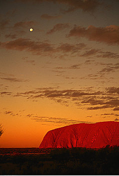 艾尔斯巨石,乌卢鲁巨石,乌卢鲁国家公园,北领地州,澳大利亚