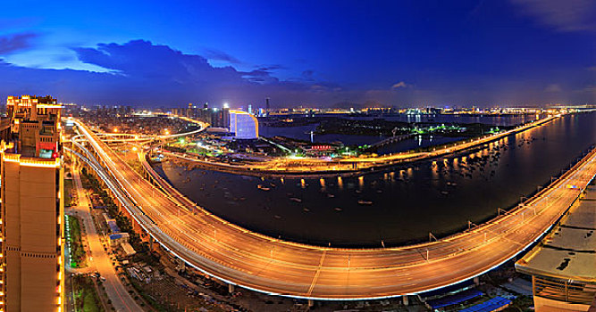 厦门杏林大桥海景