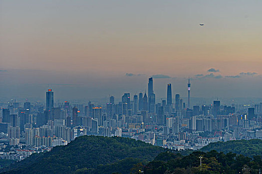 白云山上日出美景