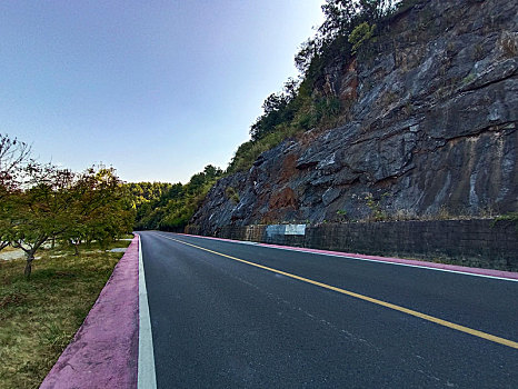 盘山路,山路,一路前行