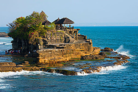 海神庙,庙宇,巴厘岛,印度尼西亚,亚洲