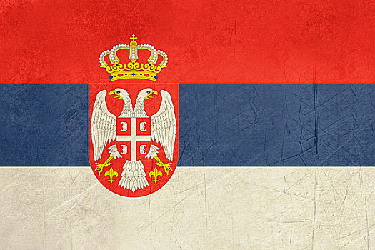低劣,塞尔维亚,旗帜