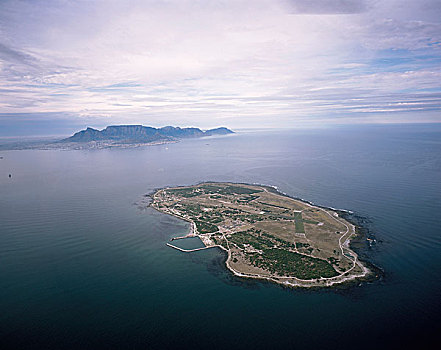 岛屿,桌山,西海角,南非