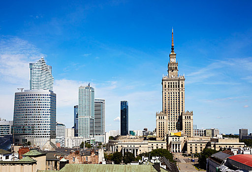 华沙,城市,波兰