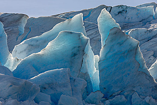 冰河,灰色,托雷德裴恩国家公园,智利,南美,联合国教科文组织,生物圈