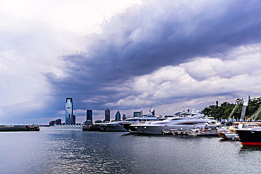 纽约游艇码头图片