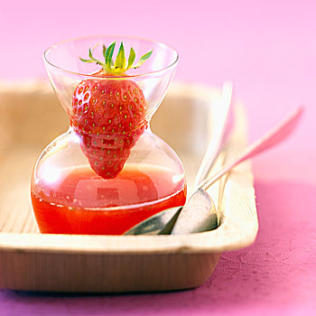 草莓,汤