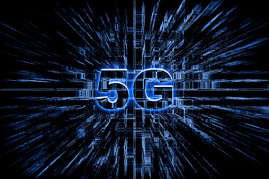 5G高速发展概念创意图,5G移动互联网概念创意图。