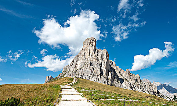 徒步旅行,顶峰,白云岩,南蒂罗尔,特兰提诺阿尔托阿迪杰,意大利,欧洲