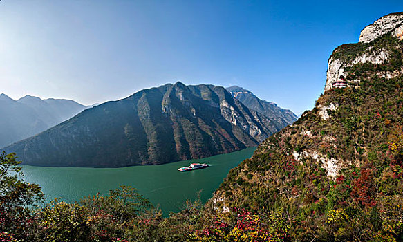 长江三峡巫峡峡谷