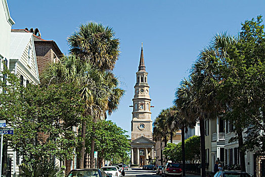 主教,教堂,查尔斯顿,南卡罗来纳,1838年