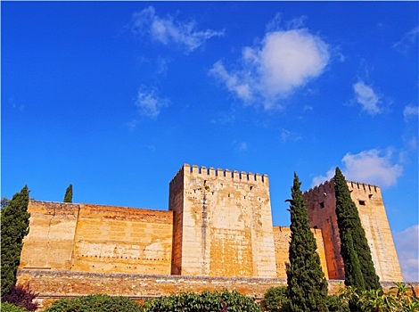 阿尔卡萨瓦城堡,格拉纳达,西班牙