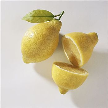 一个,平分,柠檬