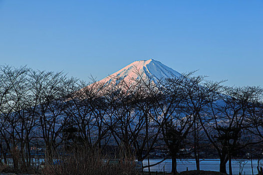 富士山清晨