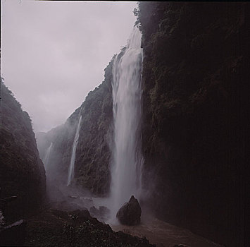 贵州,马岭河,瀑布,峡谷,河流