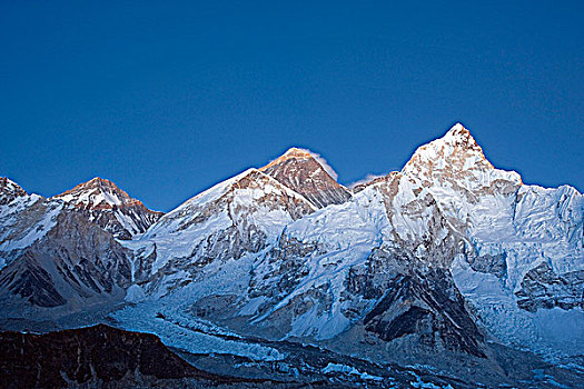 亚洲,尼泊尔,喜马拉雅山,萨加玛塔国家公园,珠穆朗玛峰,区域,世界遗产,夜晚