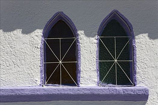 窗户,小教堂,委内瑞拉,高,南美