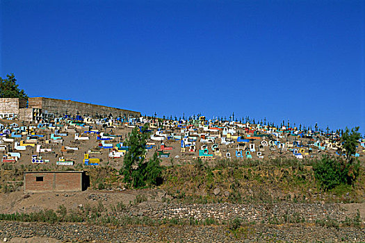 墓地,近郊,阿雷基帕,秘鲁