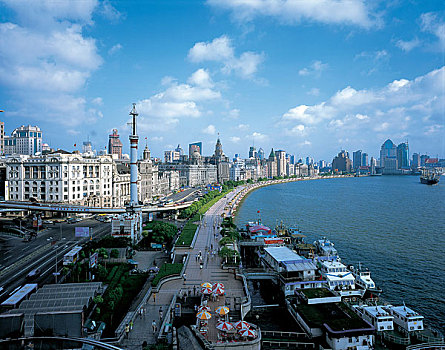 上海,城市,长江,河