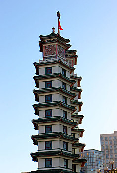 河南省郑州市二七广场,二七纪念塔
