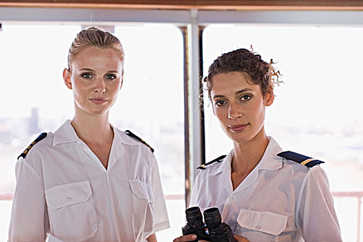 女性,水手,望远镜