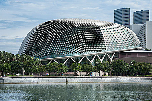 滨海休闲区,剧院,湾,新加坡