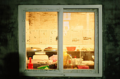 厨房窗子图片