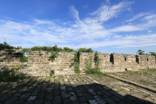 南京城墙及中山门外景观
