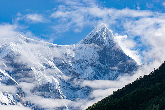 中国最美的山峰-南迦巴瓦峰