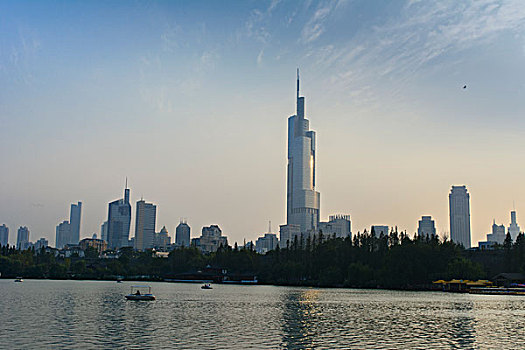 南京城市高楼