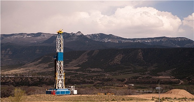 油,钻架,原油,泵,工业设备,科罗拉多,落基山脉