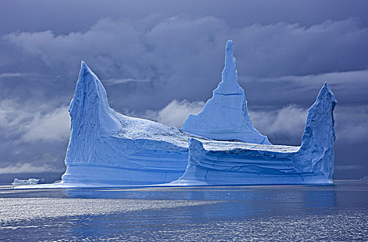 格陵兰,东方,冰山
