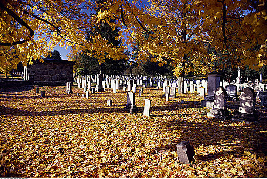 墓地,佛蒙特州,美国