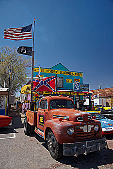 亚利桑那,历史,66号公路,福特汽车,拖车,塞利格曼