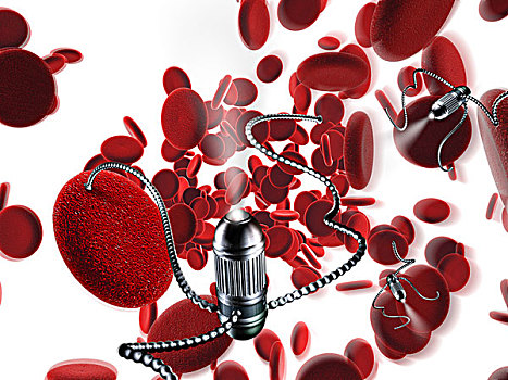 纳米,机器人,红血球