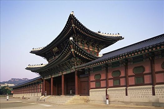 韩国,首尔,入口,景福宫,大门