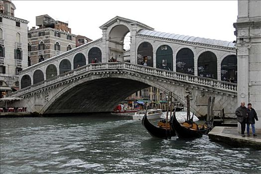 里亚尔托桥,意大利,大运河,威尼斯,威尼托,欧洲