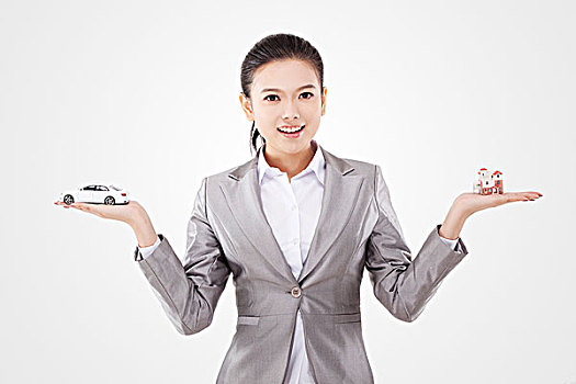 東方商務(wù)女性和模型
