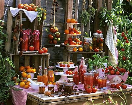 静物,西红柿,番茄汁,瓶装