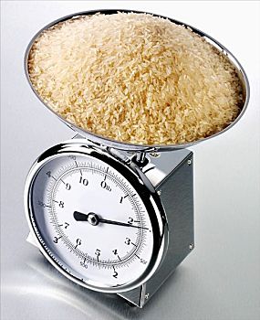糙米,厨房秤