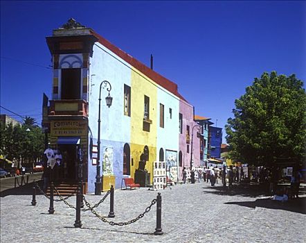 街景,布宜诺斯艾利斯,阿根廷
