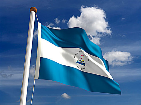 尼加拉瓜,旗帜