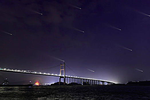 虎门大桥夜景