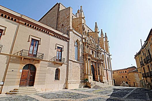 圣马利亚,教堂,塔拉戈纳省,加泰罗尼亚,西班牙,欧洲