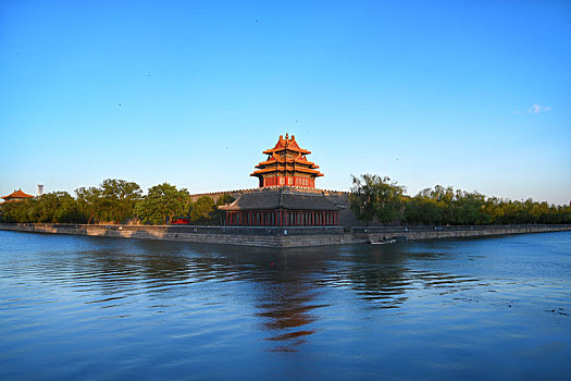 北京故宫博物院角楼风光
