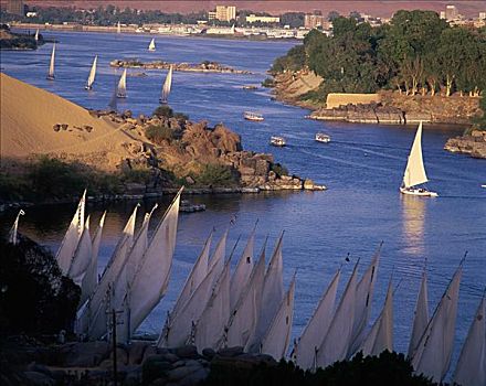 尼罗河,阿斯旺,埃及