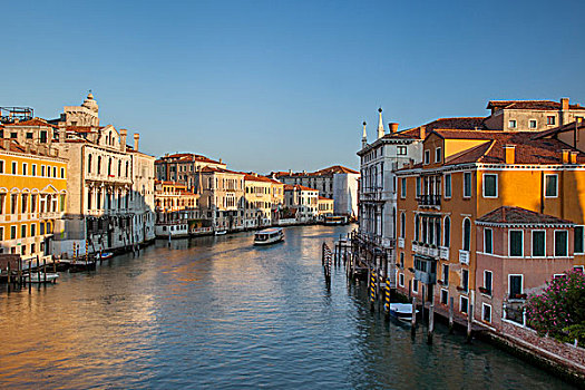 早晨,大运河,威尼斯,意大利